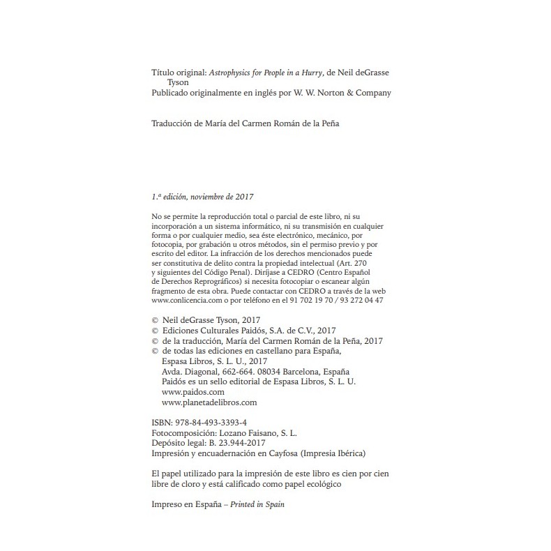 Astrofísica para gente con prisas Astrofísica para gente con prisas