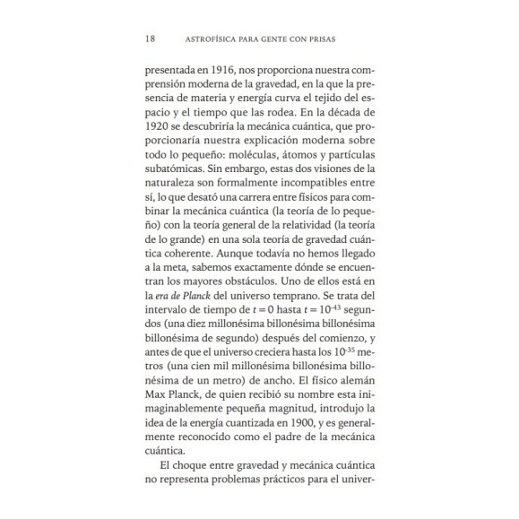 Astrofísica para gente con prisas