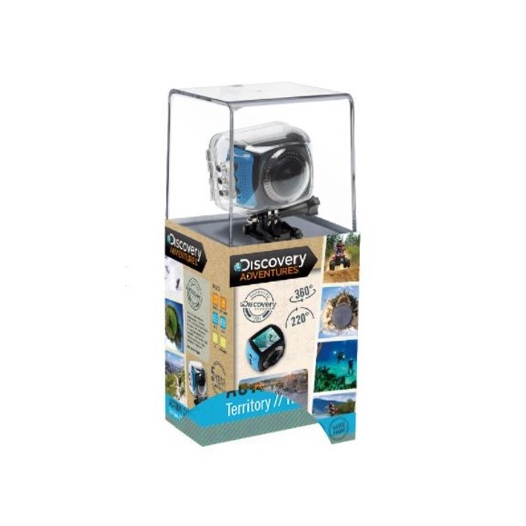 Cámara Wifi 360° Full Hd Action Camera Territory Discovery Adventures