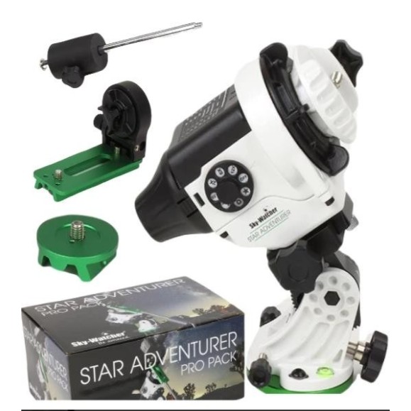Star Tracker Skywatcher Star Adventurer 2i WIFI Astrofoto con libro Astrofotografía Viajera