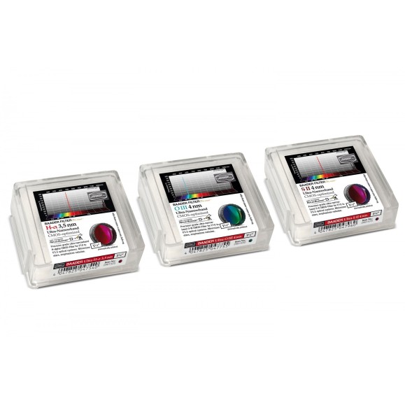 Set de 3 filtrosUltra-Narrowband-Filter-Set 1¼" – CMOS-optimized (H-alpha / O-III / S-II)