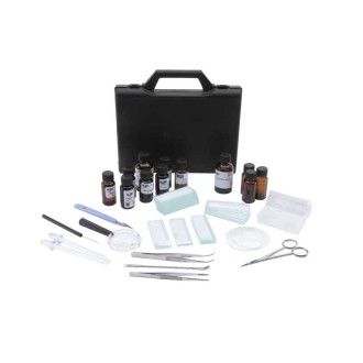 Estuche para microscopía...