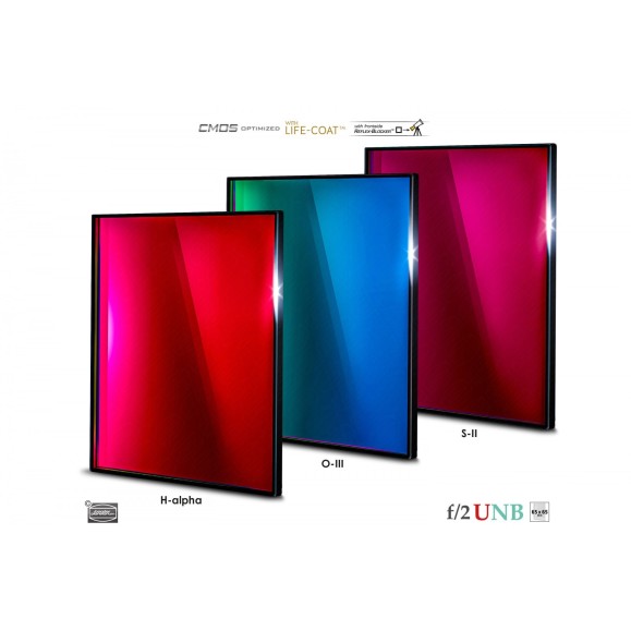 Set de 3 filtros Ultra Highspeed  65x65mm - 3,5/4 nm Cmos Optimized Baader Planetarium