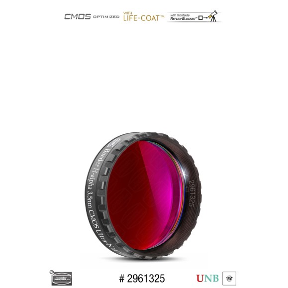 Filtros Baader H-alpha Ultra-Narrowband 3.5nm Ø 1¼" optimizados para CMOS