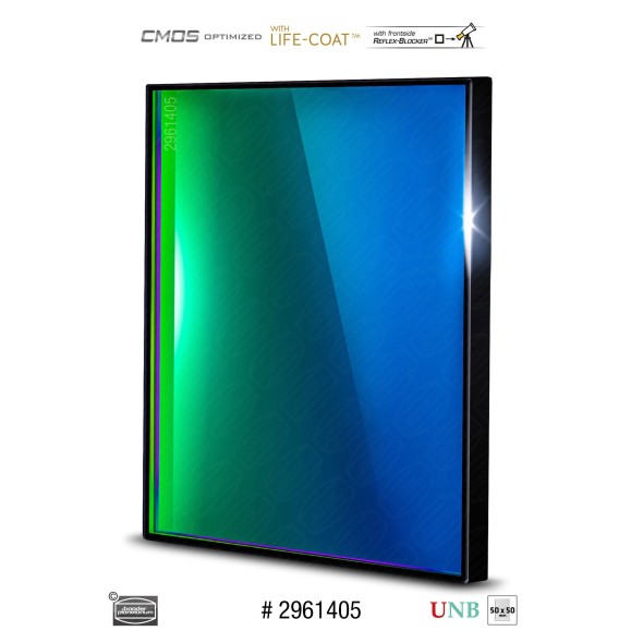 Filtro Baader O-III Ultra-Narrowband 4nm 50x50 mm optimizado para CMOS