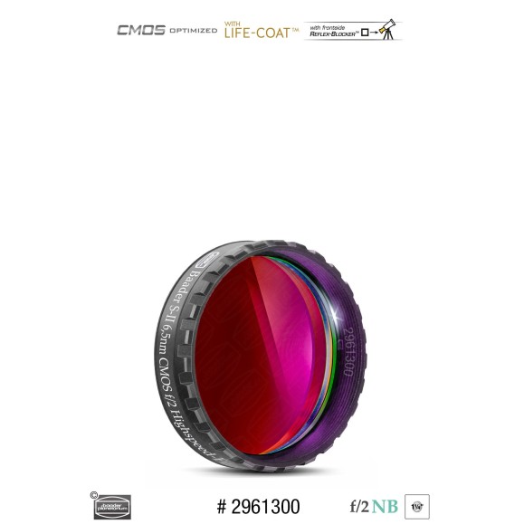 Filtro Baader S-II Highspeed 6,5nm Ø 1¼" optimizado para CMOS