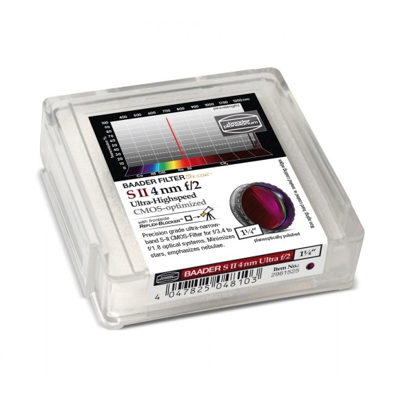 Filtro Baader S-II Ultra-Highspeed 4nm Ø 1¼" optimizado para CMOS