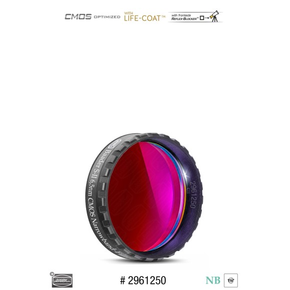 Filtro Baader S-II Narrowband 6,5nm Ø 1¼" optimizado para CMOS