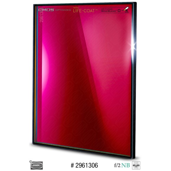 Filtro Baader S-II Highspeed 6,5nm 65x65 mm optimizado para CMOS