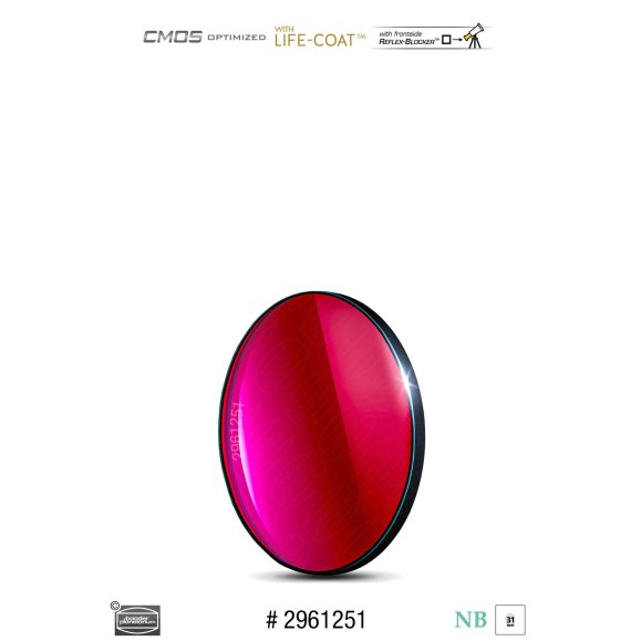 Filtro Baader S-II Narrowband 6,5nm Ø 31 mm optimizado para CMOS