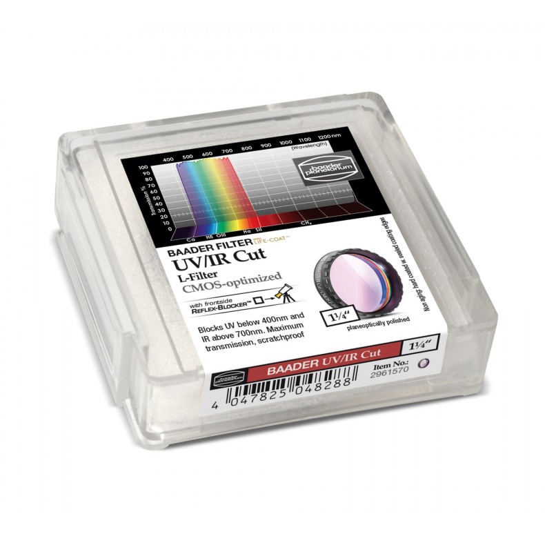 Filtro Baader UV/IR-Cut/L 1¼"... Filtro Baader UV/IR-Cut/L 1¼"...