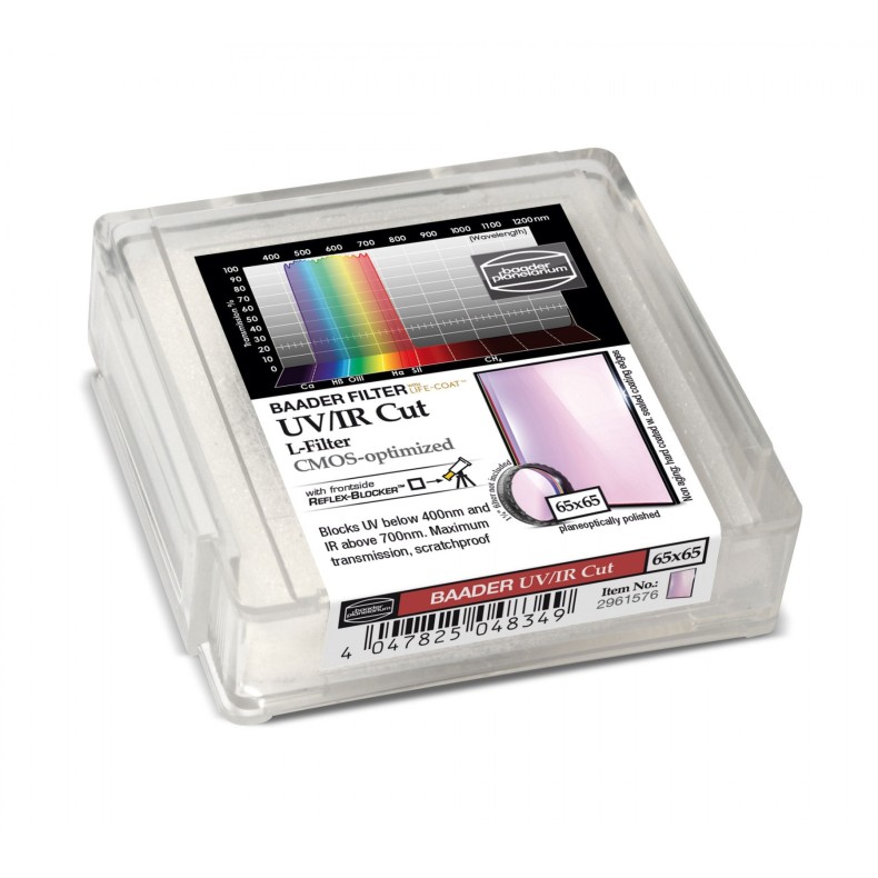 Filtro Baader UV/IR-Cut / L de 65X65... Filtro Baader UV/IR-Cut / L de 65X65...