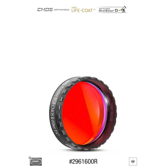 Filtro Baader RGB-R  Ø de 1¼" optimizado para CMOS