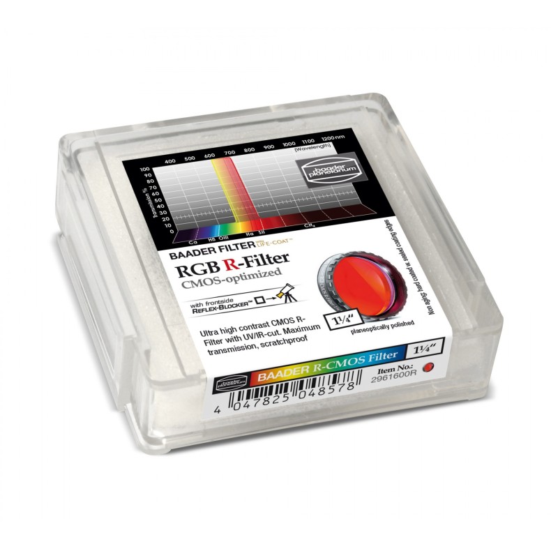 Filtro Baader RGB-R  Ø de 1¼"... Filtro Baader RGB-R  Ø de 1¼"...