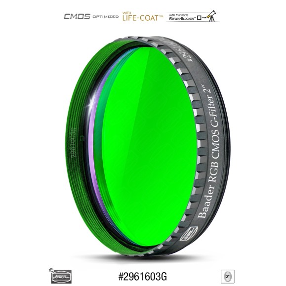 Filtro Baader RGB-G  Ø de 2" optimizado para CMOS
