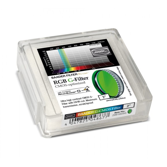 Filtro Baader RGB-G  Ø de 2" optimizado para CMOS