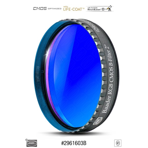 Filtro Baader RGB-B  Ø de 2" optimizado para CMOS