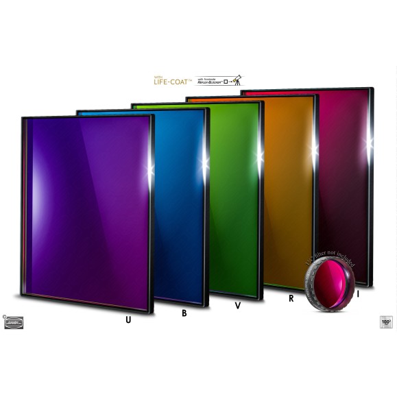 Set de filtros Fotométricos 100x100 mm² BESSEL Baader Planetarium