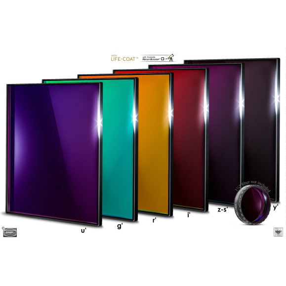 Set de filtros Fotométricos 100x100 mm² SLOAN Baader Planetarium