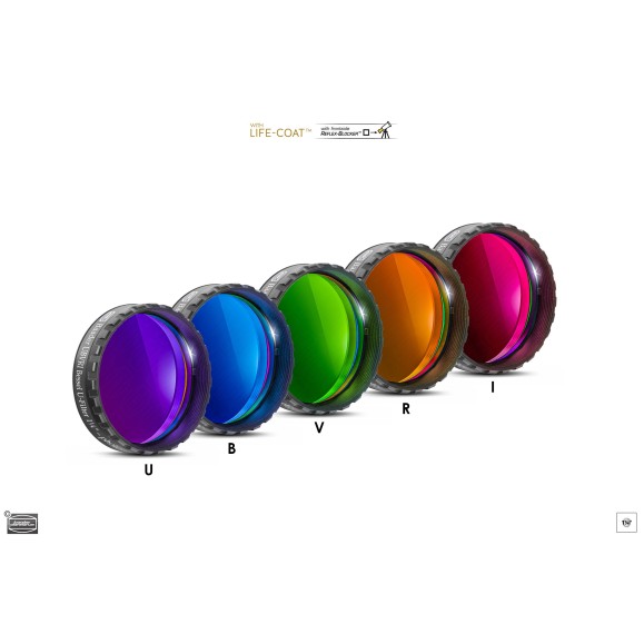 Set de filtros Fotométricos Ø 1¼" BESSEL Baader Planetarium