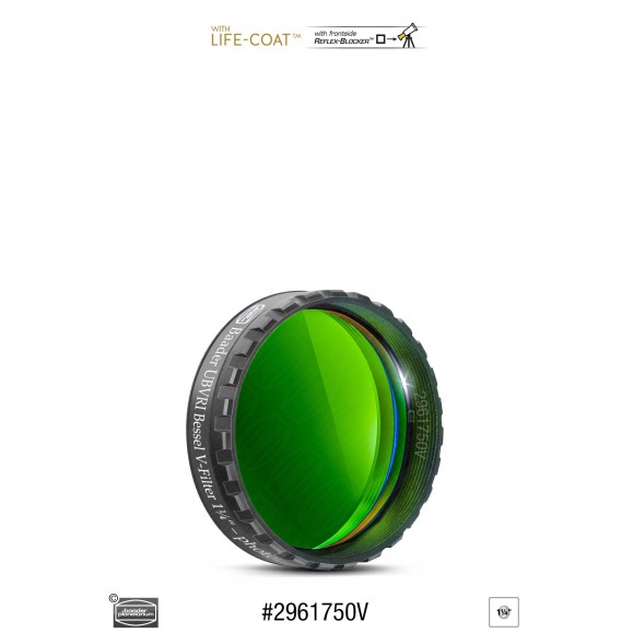 Filtro Fotométrico Ø 1¼" BESSEL UBVRI-V Baader Planetarium