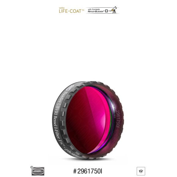 Filtro Fotométrico Ø 1¼" BESSEL UBVRI-I Baader Planetarium