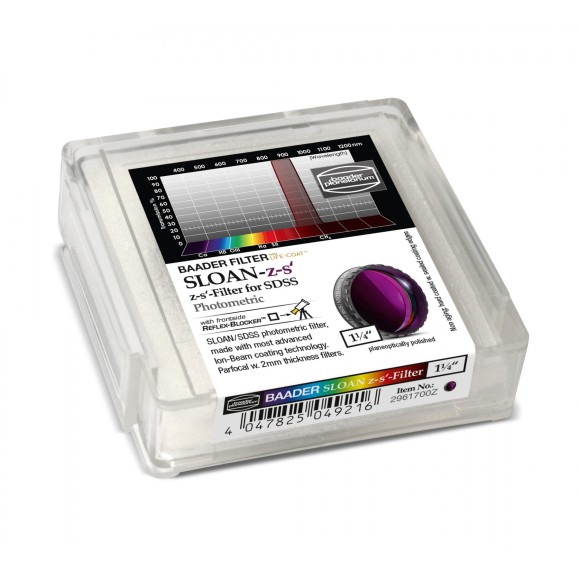 Filtro Fotométrico Ø 1¼" SLOAN-z-s Baader Planetarium