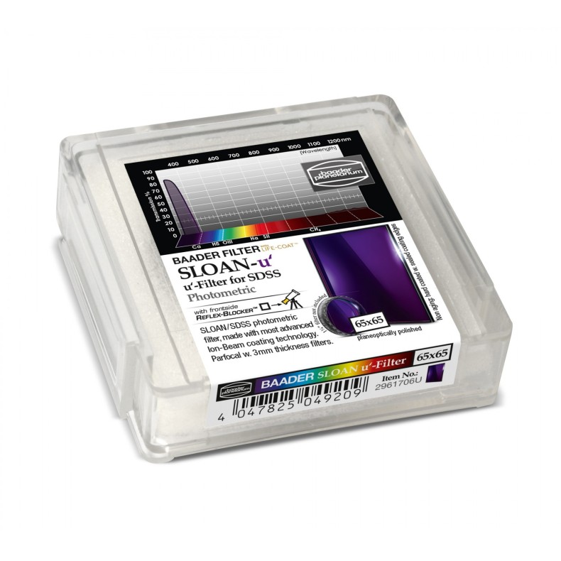 Filtro Fotométrico 65x65 mm² SLOAN-u...