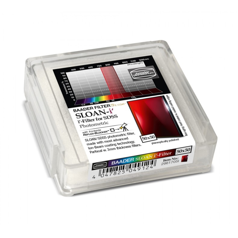 Filtro Fotométrico 50x50 mm² SLOAN-i... Filtro Fotométrico 50x50 mm² SLOAN-i...