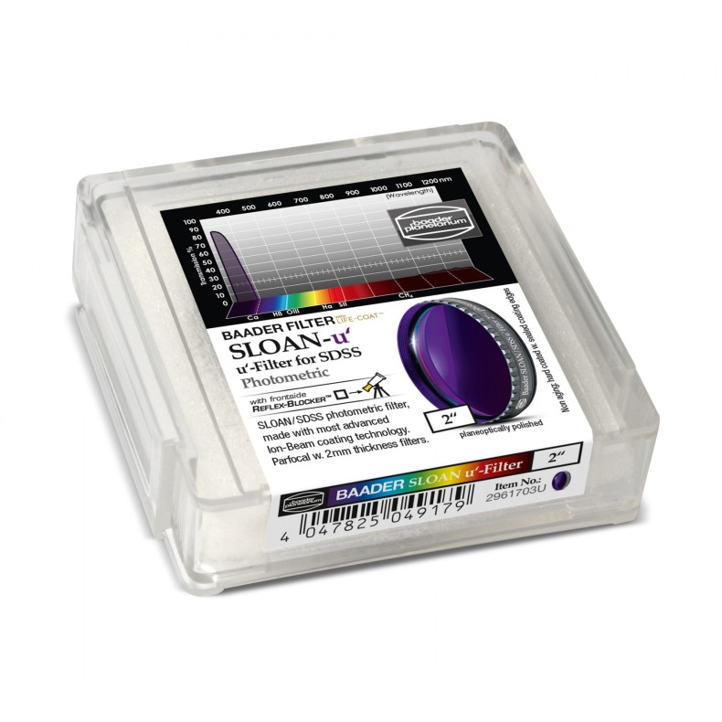 Filtro Fotométrico Ø 2" SLOAN-u... Filtro Fotométrico Ø 2" SLOAN-u...