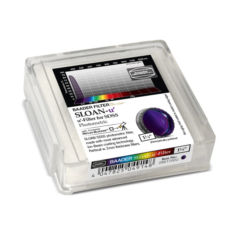 Filtro Fotométrico Ø 1¼" SLOAN-u... Filtro Fotométrico Ø 1¼" SLOAN-u...