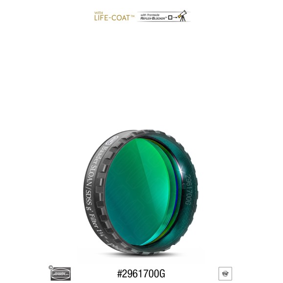Filtro Fotométrico Ø 1¼" SLOAN-g Baader Planetarium
