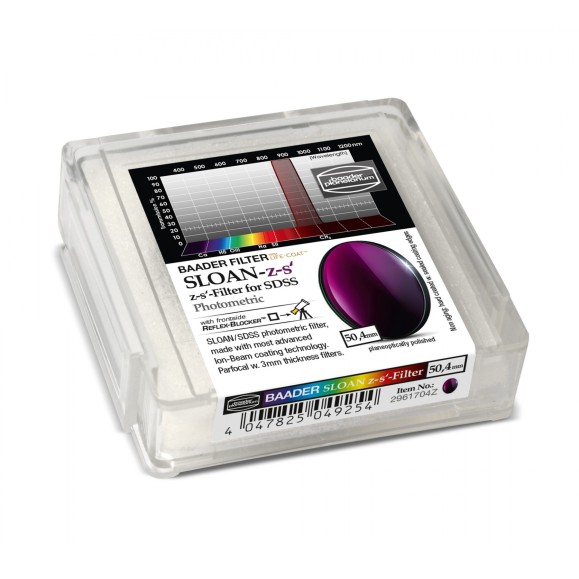 Filtro Fotométrico Ø 50,4 mm SLOAN-z-s Baader Planetarium