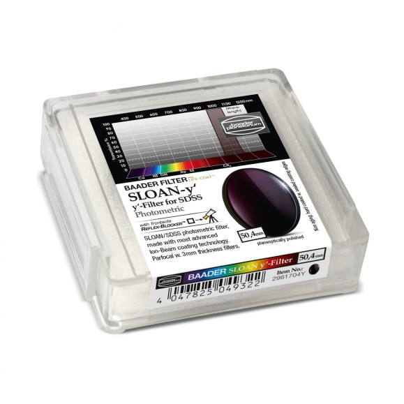Filtro Fotométrico Ø 50,4 mm SLOAN-y Baader Planetarium