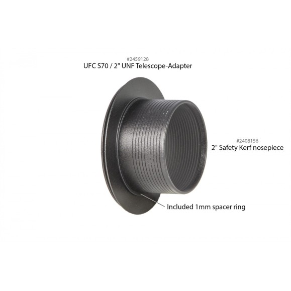 Adaptador Ø 2" cola de milano S70 a base UFC Baader Planetarium