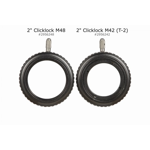 Sujetaocular Clicklock Ø 2" para roscas T2 Baader Planetarium