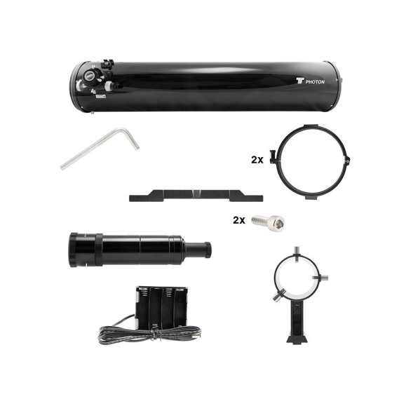 Tubo óptico reflector newton planetario avanzado TS-PHOTON 8" F6 con primario de Cuarzo