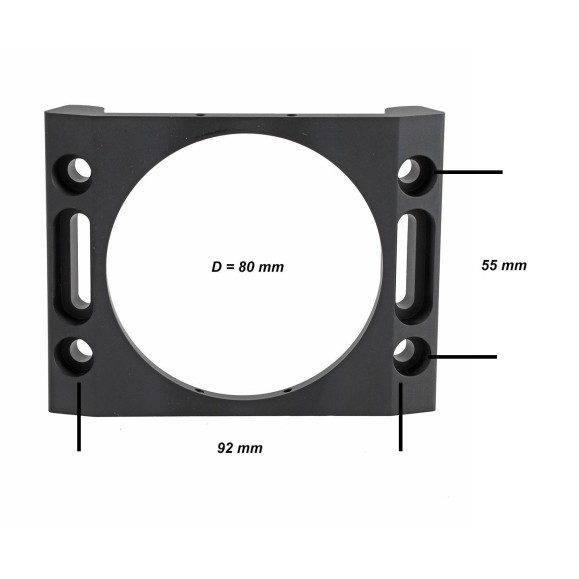 Enfocador Crayford Robusto TS 2" UNC Gen 2 con capacidad carga 5Kg