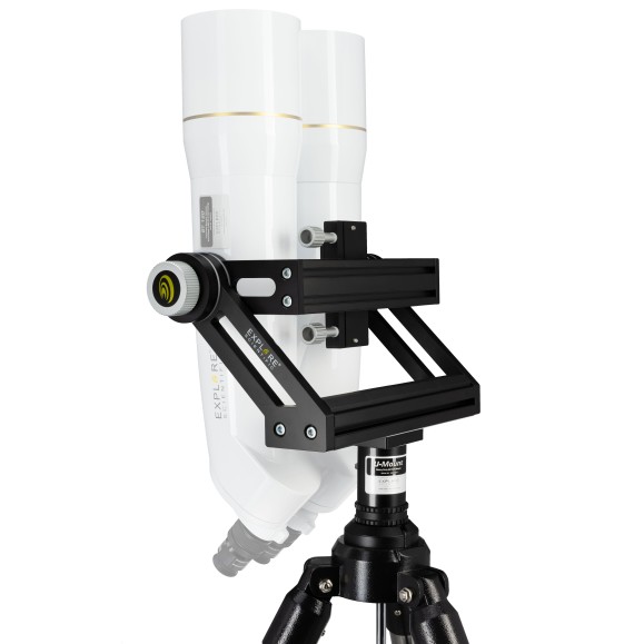 Montura de horquilla Explore Scientific U-MOUNT con Trípode para prismáticos gigantes