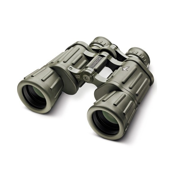 Prismáticos binoculares Swarovski Habitch 7x42 GA forrado goma verde