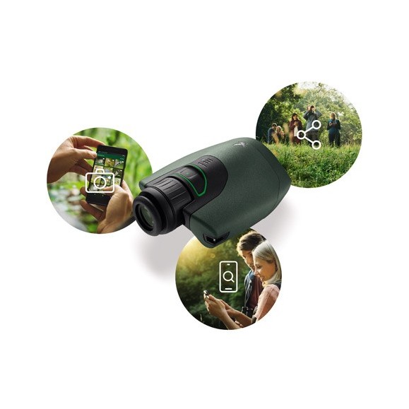 Monocular Swarovski dG 8x25 con cámara 13Mp integrada