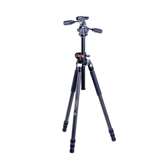 Trípode de fibra de carbono VANGUARD Veo 3+ 263CP con rótula de 3 vías