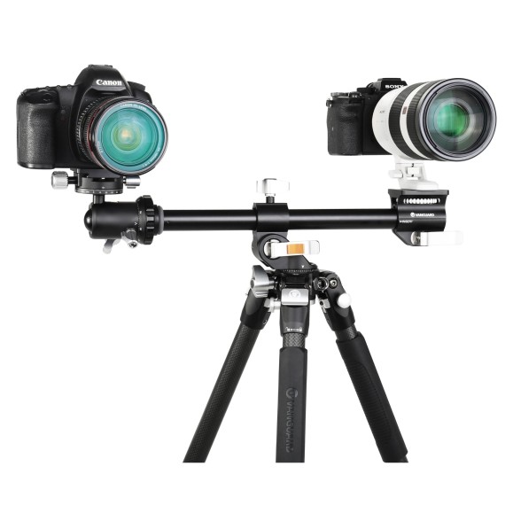 Trípode de fibra de carbono VANGUARD Veo 3+ 263CB160S con rótula de bola de 2 ejes