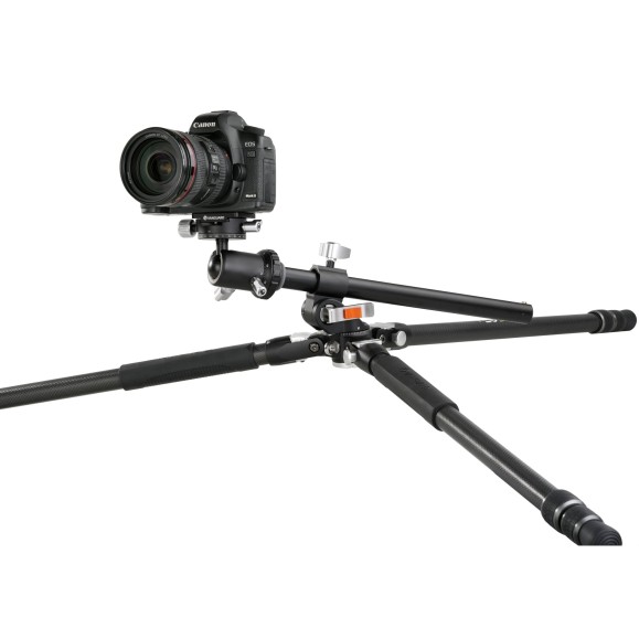 Trípode de fibra de carbono VANGUARD Veo 3+ 263CB160S con rótula de bola de 2 ejes