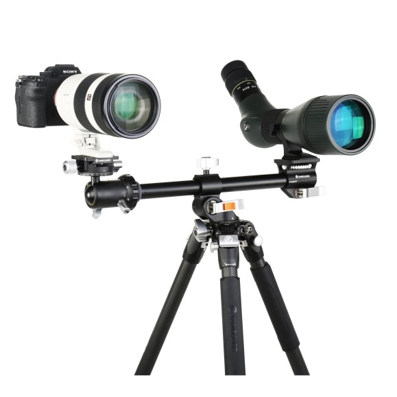 Trípode de fibra de carbono VANGUARD Veo 3+ 263CB160S con rótula de bola de 2 ejes