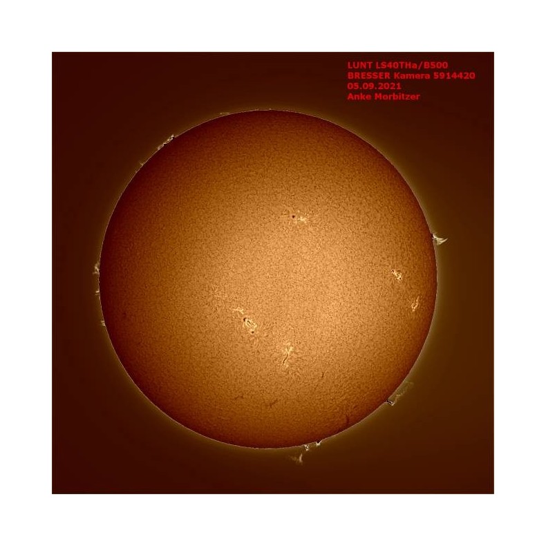 Telescopio solar LS40THa/B600 H-Alpha