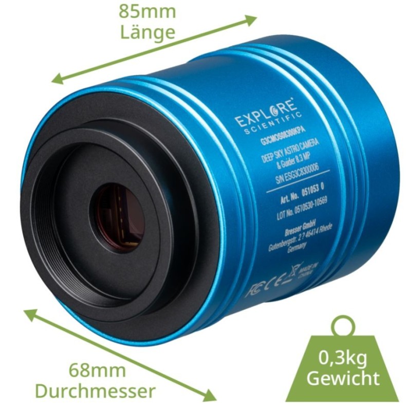 Cámara y guía planetaria y de cielo...