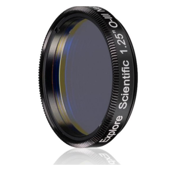 Filtro EXPLORE SCIENTIFIC Banda estrecha  O-III Filtro nebular 6.5nm