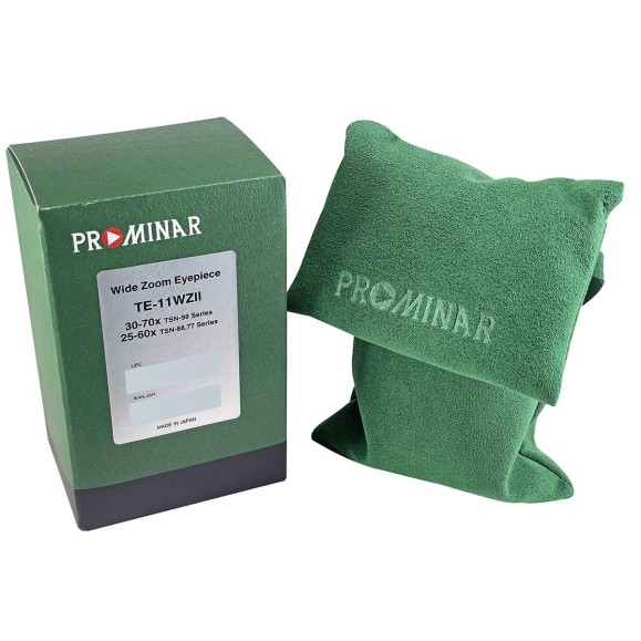 Kit KOWA Telescopio 99mm Prominar acodado con ocular zoom 30-70X y funda de neopreno