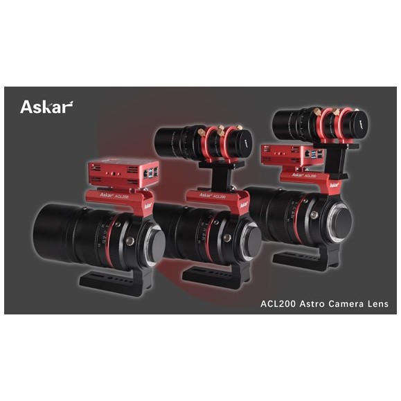 Teleobjetivo APO Askar ACL200 Gen2  200mm f/4 para astrofotografía